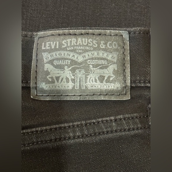 Levi’s Black Skinny Jeans SIZE 28 - Picture 4 of 4